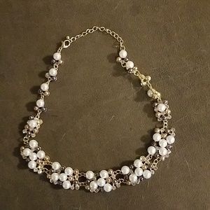 Fake Pearl bead necklace